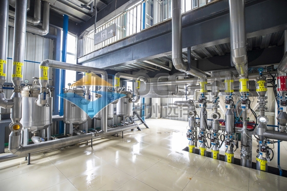 planta eléctrica del aceite de mesa 380V para refinar y procesar la fase 3