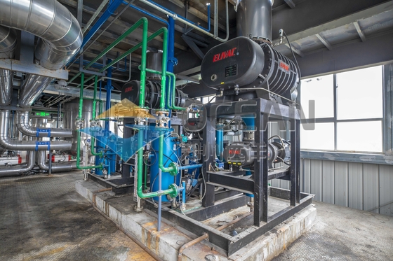 planta eléctrica del aceite de mesa 380V para refinar y procesar la fase 3