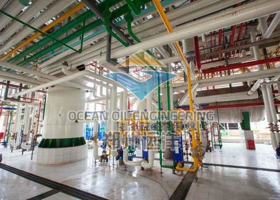 Planta de acero inoxidable del tratamiento previo del aceite con temperatura modificada para requisitos particulares control del PLC