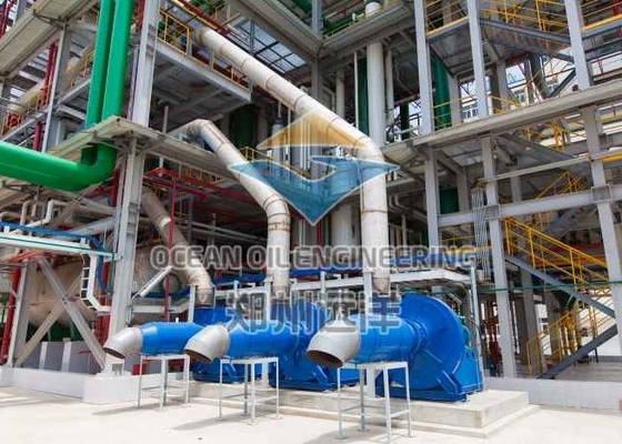 El OEM modificó la máquina de la planta para requisitos particulares del tratamiento previo del aceite con el sistema de protección de la presión