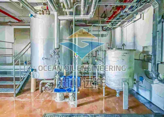 Planta de refinería continua completamente automática del aceite de mesa 10-5000 TPD para el proceso del aceite