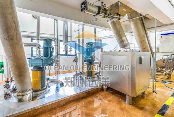 Cadena de producción de acero inoxidable del biodiesel 10 - 500 toneladas por el día automático