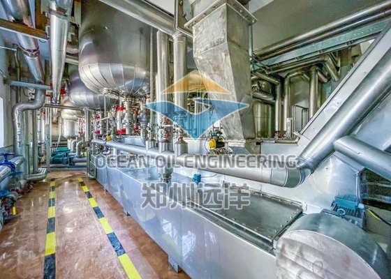 Control automático del PLC de la refrigeración por agua del material de los SS del equipo del molino de aceite