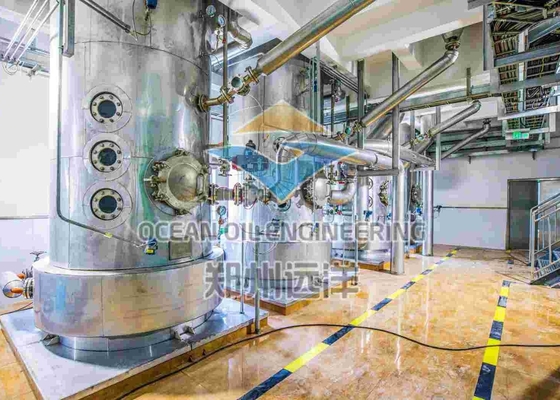Equipo automático de biodiesel personalizado de 380V para destilación y esterificación de ácidos grasos