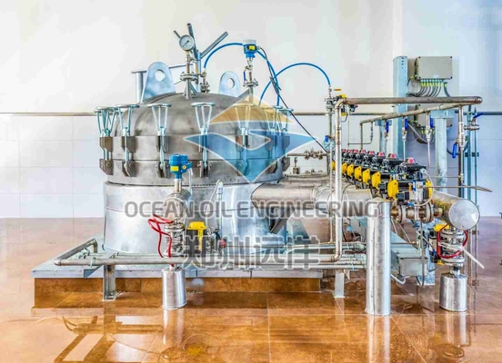 50/60 Hz planta de refinería de aceite comestible 440V con SS y material de acero al carbono