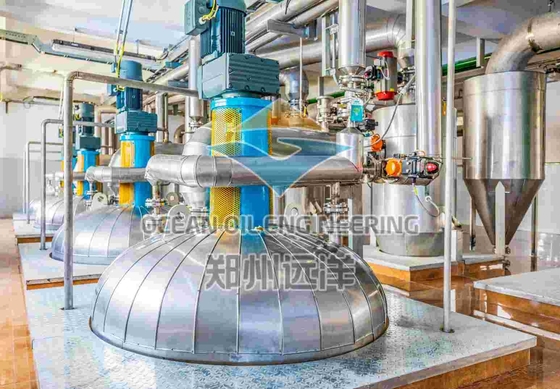 Plantas de refinería de semillas de té de aceite comestible de fase 3 continua 220V/380V 10-5000 TPD