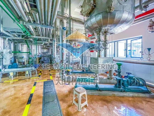 Planta de refinación física eficiente para la producción de biodiésel con certificación ISO9001