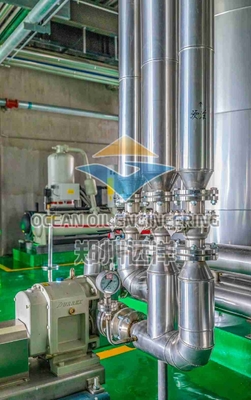 Equipo de refinación de aceite comestible eficiente Desvaxado de aceite de soja con extractor rotativo