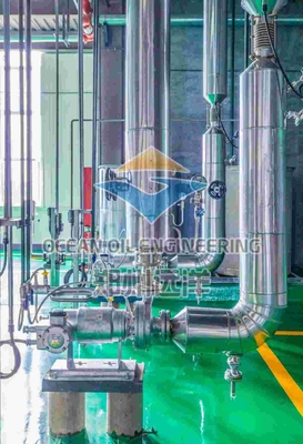Equipo de calefacción eléctrica con biodiésel para una capacidad de 10-500 toneladas por día