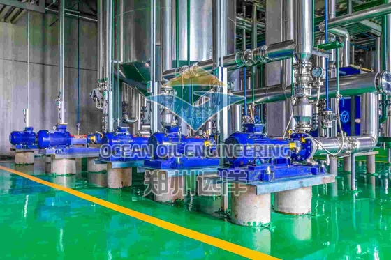 Equipo automático de refinación de aceites comestibles Capacidad de producción 500-1000T/día