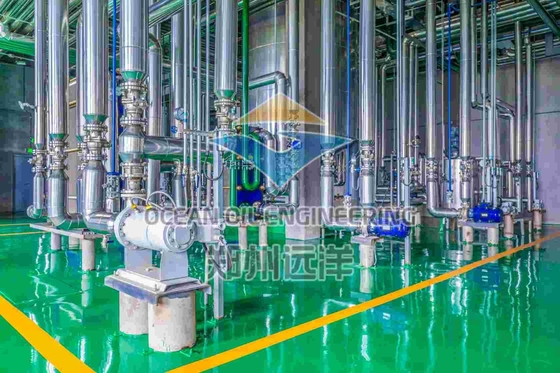 Equipo de producción de biodiésel de ahorro energético PLC 380V para el sector industrial