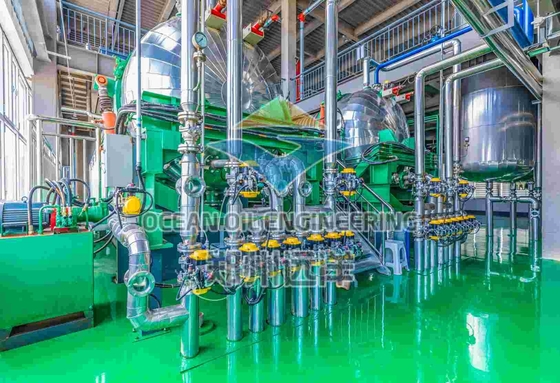 Operación automática Planta física de refinación de petróleo Producción automática 500-1000T/día