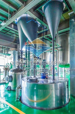 Máquina DTDC Equipo de extracción de aceite comestible Calentamiento por vapor para la transformación de alimentos