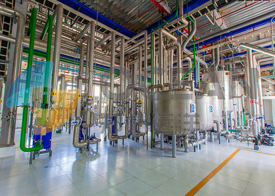 Equipo patentado 30-1500TPD del refinamiento del aceite de mesa de la tecnología