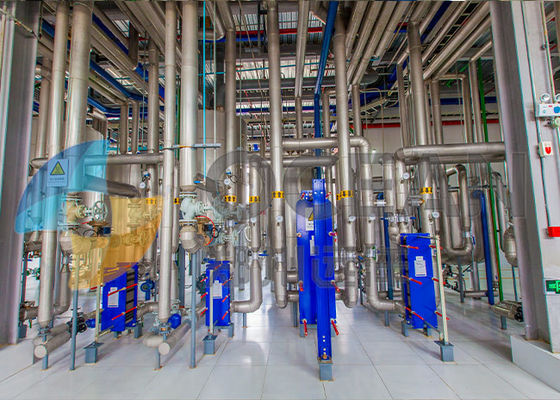 30-1500 toneladas del aceite de mesa de refinería de la planta de las semillas de algodón del petróleo crudo de planta de refinería