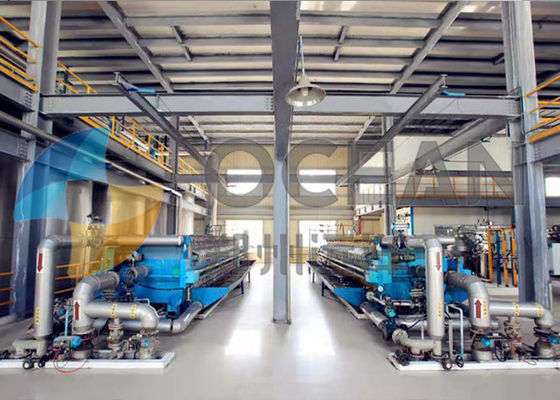 Sistema seco del PLC de la planta del fraccionamiento del equipo del fraccionamiento del aceite de cocina