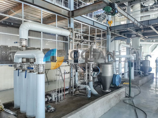Aceite de palma 30-1500TPD Olive Oil Mill Equipment Degumming Deacidication