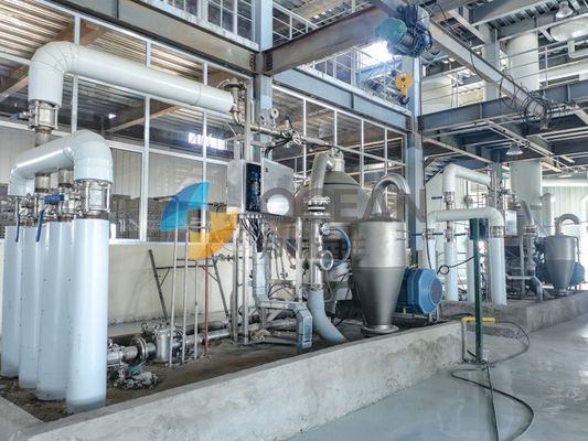 Tarifa refinadora del equipo del refinamiento del aceite de mesa del petróleo crudo ISO9001 alta