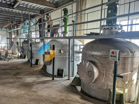 Semillas oleaginosas de mezcla vegetales patentadas de la planta de refinería del aceite de mesa de la tecnología