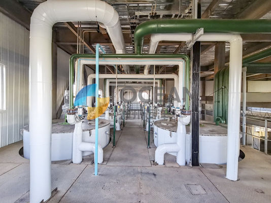 1000-1500T / Pequeña planta de refinería del aceite de mesa del día 380V 440V