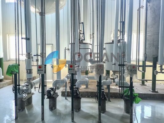 Línea vegetal de la producción petrolífera del refinamiento y del desparafinado para el producto oleoquímico