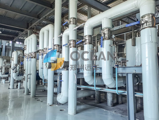 Proyecto de llavero refinador químico continuo de la planta 10-1500TPD del aceite vegetal