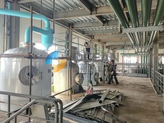 Planta del tratamiento previo del aceite que limpia seleccionando diseño del OEM 3D