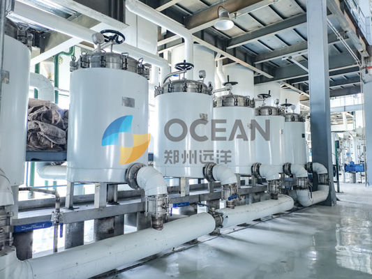 Toneladas automáticas de acero inoxidables/día de la planta de refinería del aceite de mesa 20-500