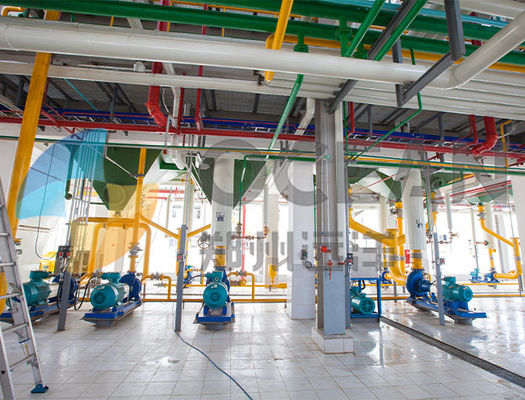 Ahorro de la energía de la prensa de aceite de rabina de la planta ISO9001 de la prensa de la semilla oleaginosa 10-1000TPD