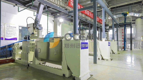 Cadena de producción de la refinería del petróleo crudo aceite de doblez vegetal completamente automático