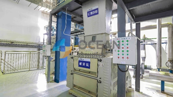 Cadena de producción automática del aceite de cocina del equipo de proceso del aceite de mesa de la fibra de vidrio 1000TPD