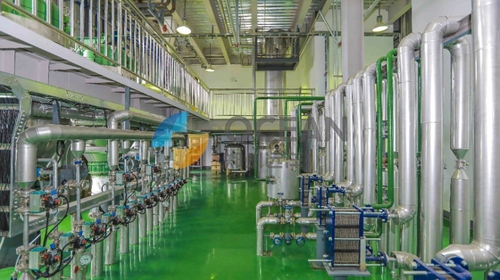 Cocinar ahorro de la energía del OEM de la planta 1500TPD de la refinería de petróleo vegetal