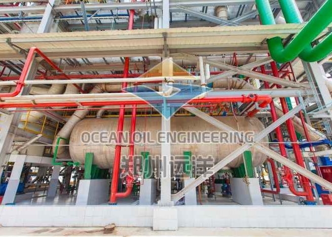 Equipo refinador de la comprobación del aceite de mesa 500TPD para la línea de la producción petrolífera del salvado de arroz