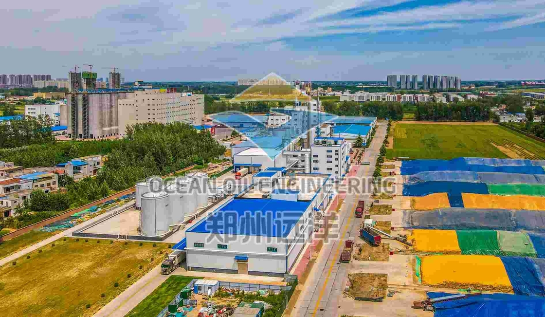 Planta de pretratamiento de aceite comestible Aotumatic completa con instalación en el sitio y Shakelong