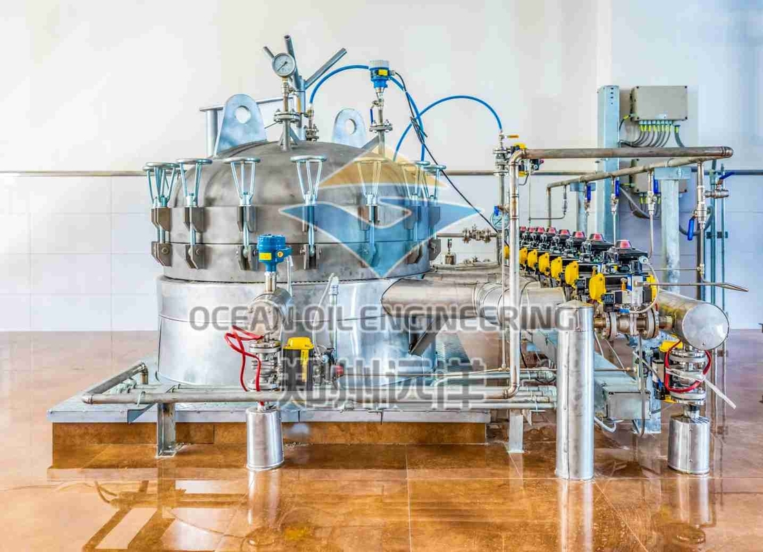 50/60 Hz planta de refinería de aceite comestible 440V con SS y material de acero al carbono